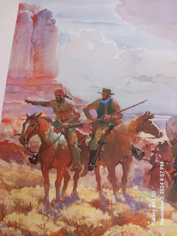 James Sessions Western art print The Pioneers