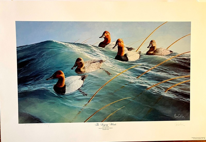 Limited Edition Print «The Singing Winds» S/N By Artist Ron Van GIlder