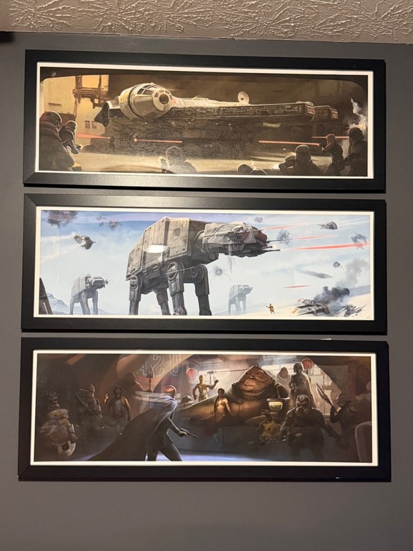 Pablo Olivera Star Wars Set Original Trilogy 92/375 Bottleneck BNG 12×36 Limited