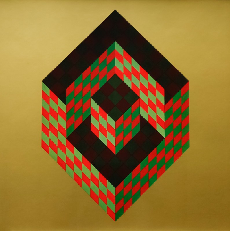 «BIDIM» by Victor Vasarely