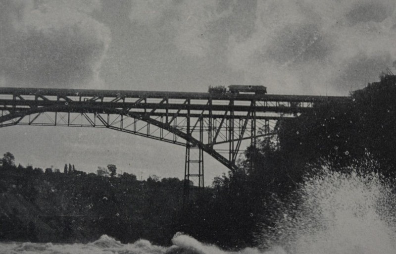 Antique Niagara Falls New York Art Print Whirlpool Rapids Original B&W 1910 gallery