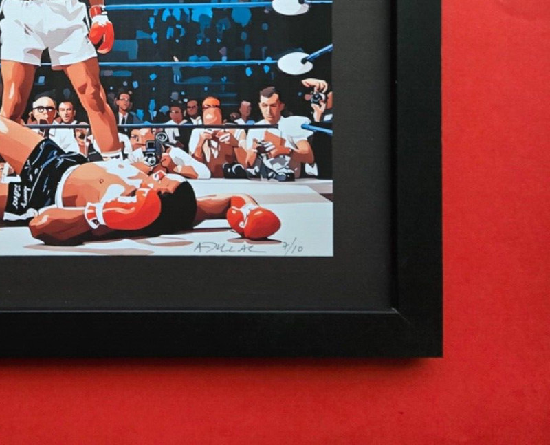 💎ALEXANDER DULAC | MUHAMMAD ALI Hand Signed Authentic Print Ed of 10 COA+ gallery