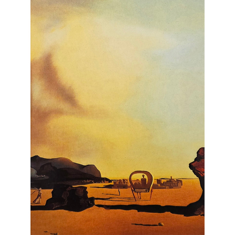 SALVADOR DALI “Moment de Transition” Framed Abstract Surrealism Art Print