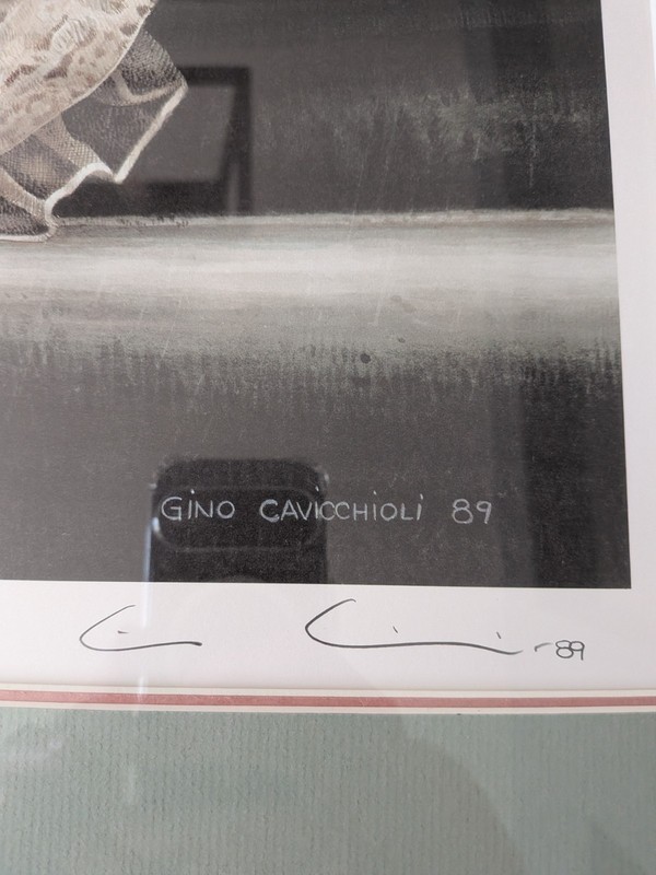 Gino Cavicchioli Signed Limited Edition Framed Print "Taking Time" 81/300 COA gallery
