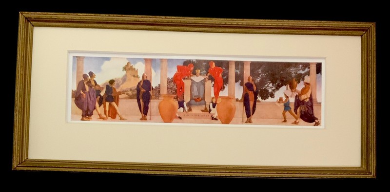 Maxfield Parrish “Old King Cole” Orig’l Illus Jan 1911 International Studio RARE gallery