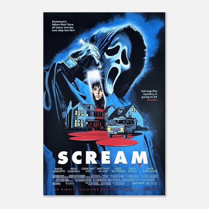 Scream (1996) Cult Movie Poster