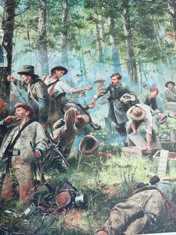 "Cleburne at Chickamauga, 2nd Tennessee Regiment" Don Troiani Civil War Art, #37 gallery