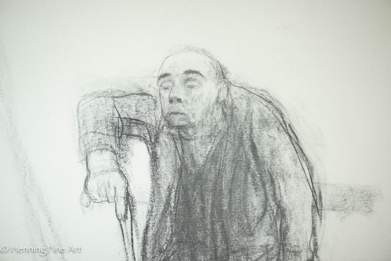 Rare Kathe Kollwitz Original Collotype Lithograph "Konrad" on Fine Laid Paper gallery