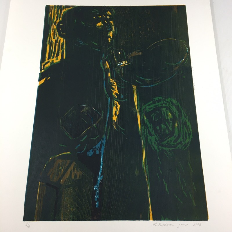 M. Falkonis Signed Limited Edition Colour Print 1/6 70.5cm X 50cm