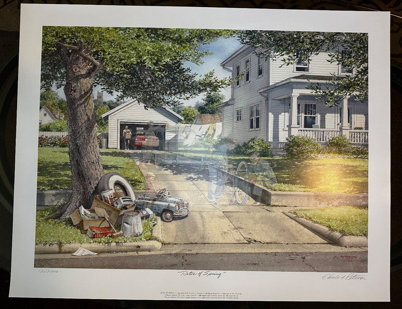 Charles Peterson Rites of Spring Ltd Ed Print 12/2800 Signed Numbered 19 x 26