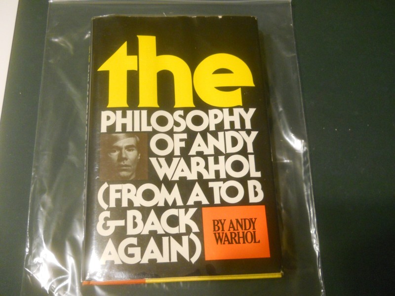 ANDY WARHOL SIGNED CAMPBELLS SOUP CAN SKETCH IN BOOK WITH A PSA/DNA LOA gallery