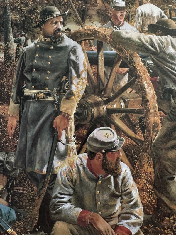 Rick Reeves "Devil on the River" 366/950 Civil War Print Rare COA gallery
