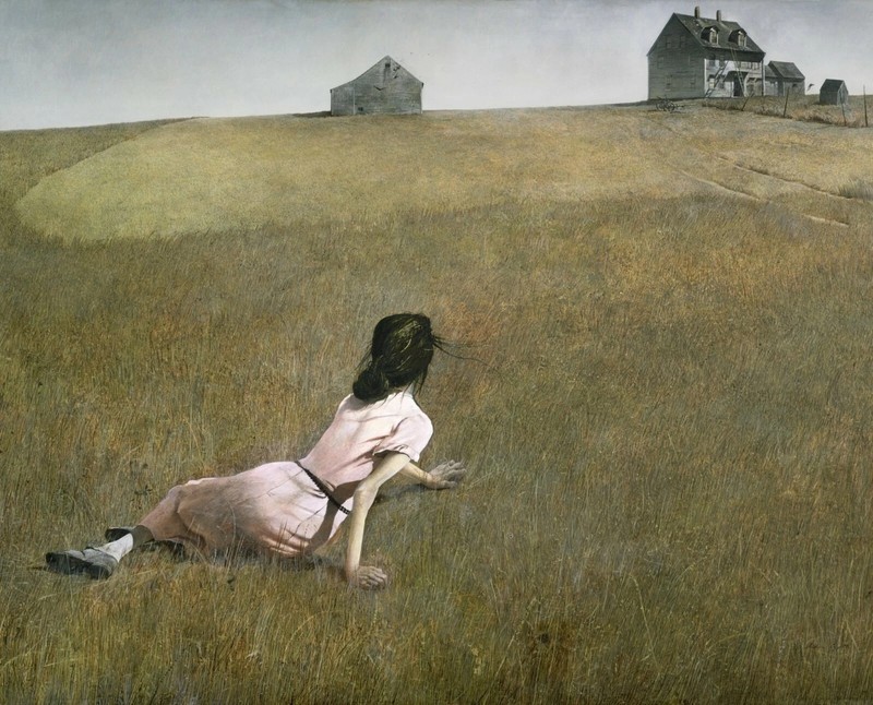 Christina’s World by Andrew Wyeth wall Art Home Decor