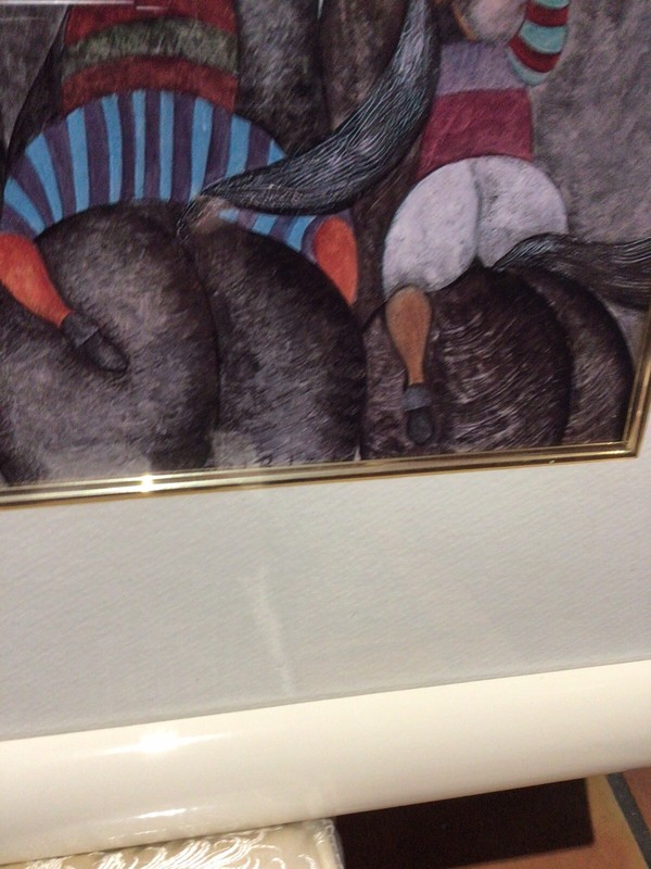 Graciela Rodo Boulanger - After The Tournament 1986 VTG Framed Print gallery