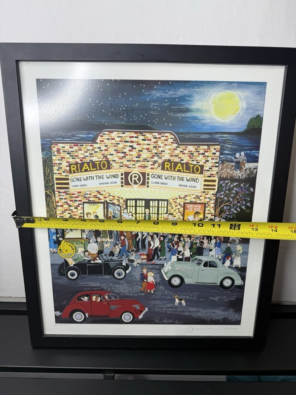 Friday Night At The Picture Show Artist Proof AP Deneille Spohn Moes Signed gallery