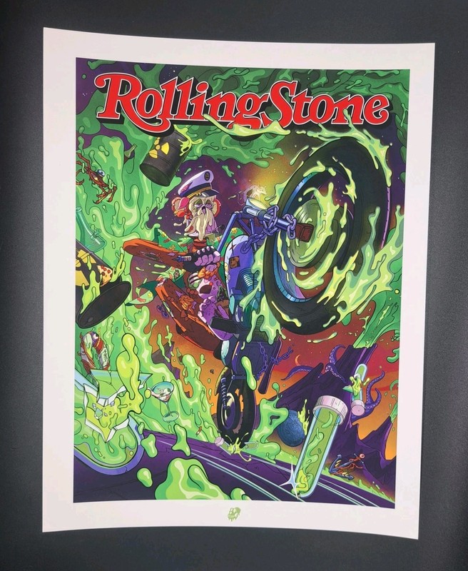 Rolling Stone x Bored Ape Yacht Club Collector’s Edition Art Print w/ Signed COA