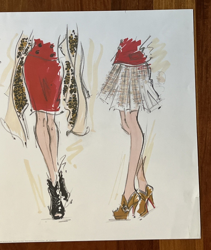 Jane Hartley Catwalk Legs Art Print 24" x 16" gallery
