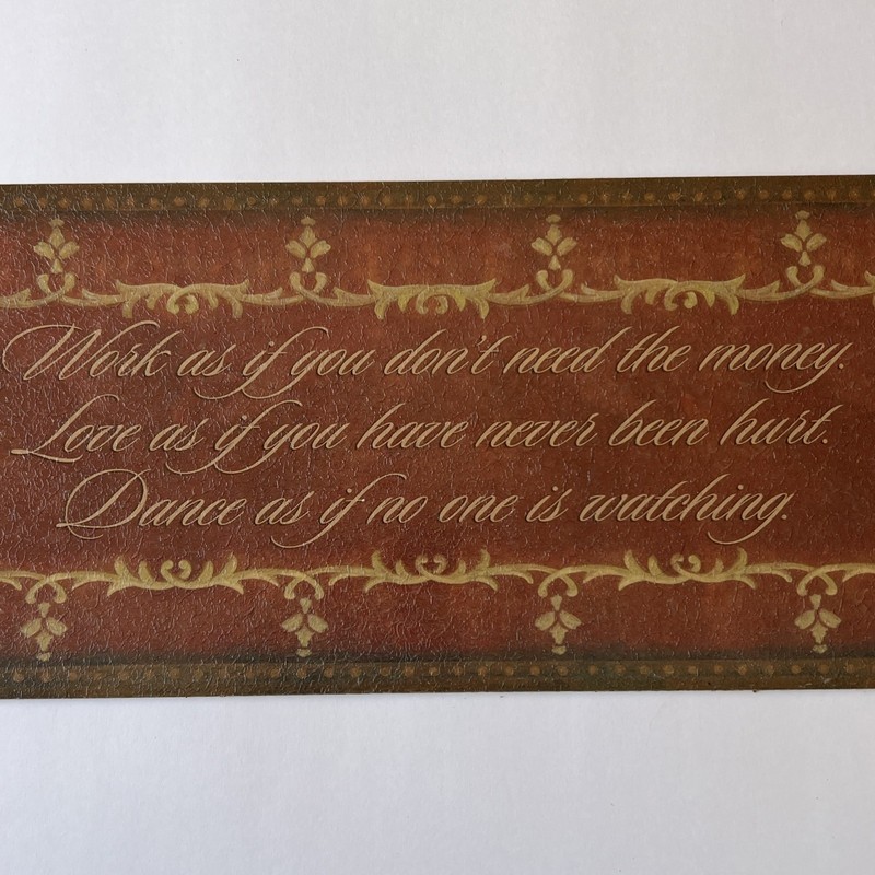 Work Love Dance Print JM446 2006 Jo Moulton Sagebrush Fine Art 8 x 20 inch gallery
