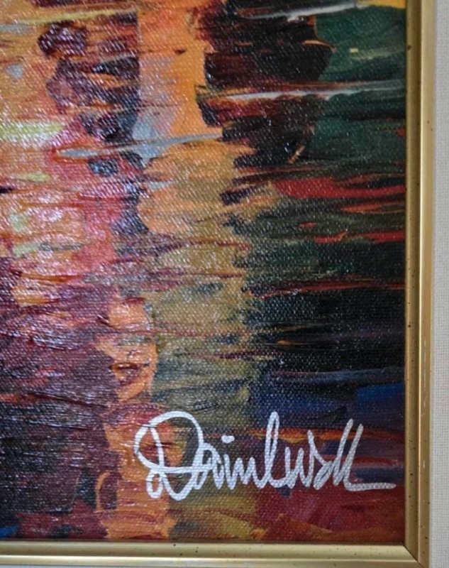 "Daniel Wall ""Joyful Return"" 2017 12 3/4"" × 10 7/8"" Limited Edition gallery