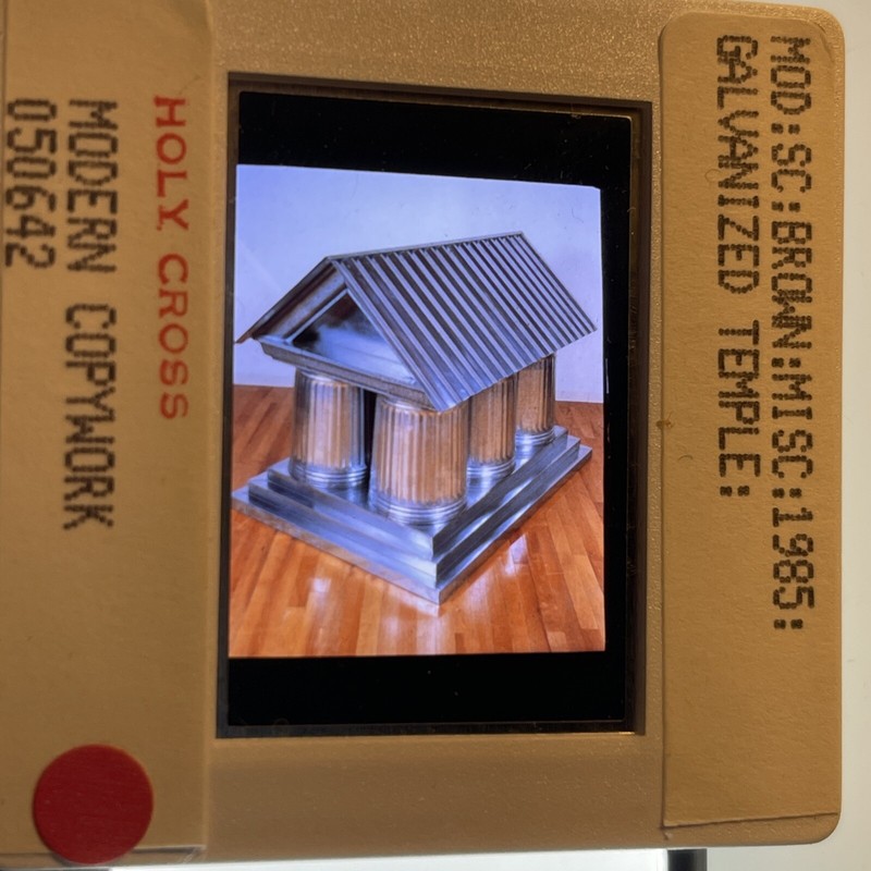 Marvin Brown “Galvanized Temple” African-American Art 35mm Slide