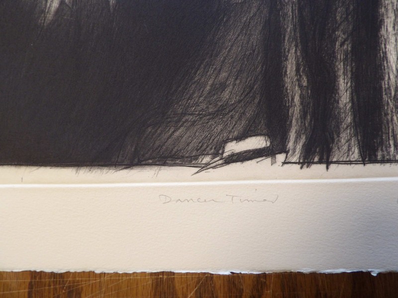 Will Petersen "Dancer Timed" SOFT GROUND ENGRAVING LAKESIDE STUDIO 1983 INTAGLIO gallery