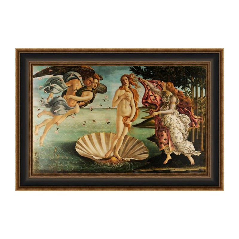 Framed Canvas Wall Art Print The Birth of Venus by Sandro Botticelli Home Decor