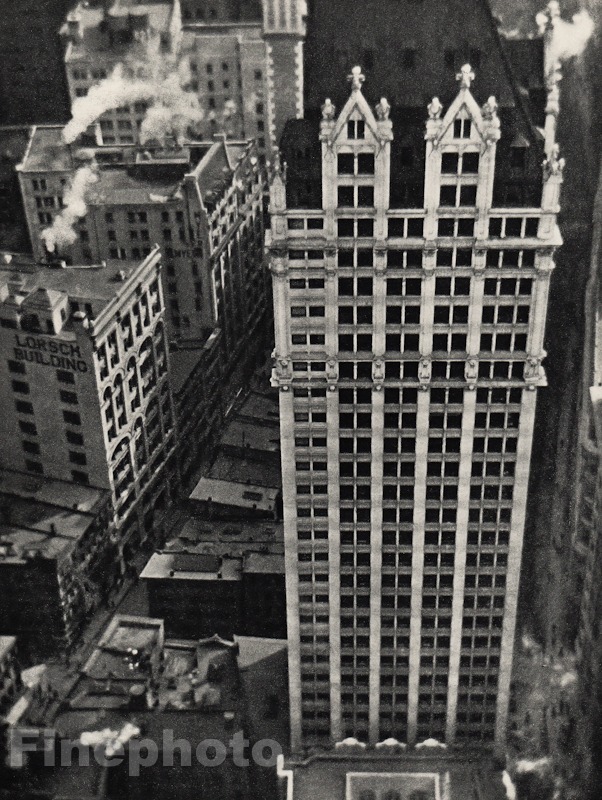 1912/66 Vintage THOUSAND WINDOWS New York City By ALVIN LANGDON COBURN Art 11×14