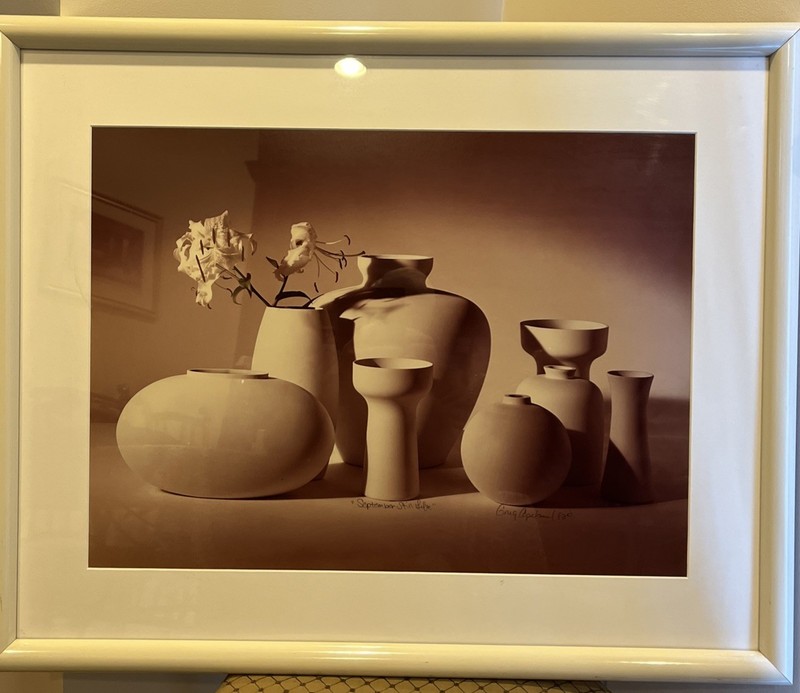 Greg Copeland “September Still Life “ Signed Mid 80’s Photo Art (32”X25 1/2”)