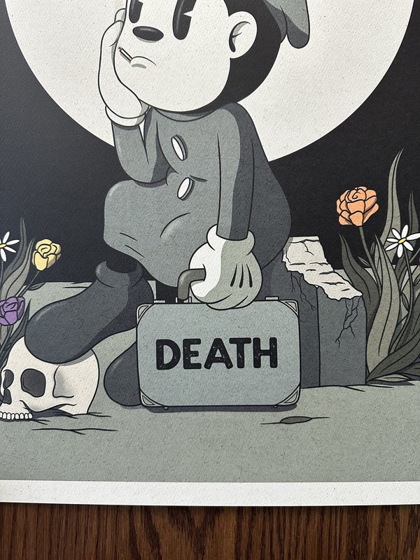 Death Mondo 18x24 Poster Ezra Brown Limited Edition Screen Print gallery