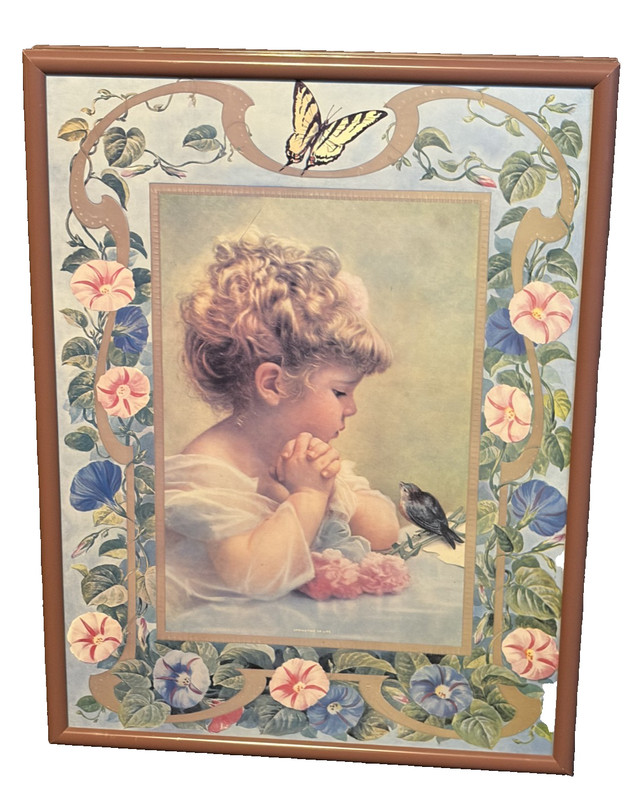 Vintage SPRINGTIME OF LIFE Lithograph Bessie Pease Gutman – COA The Guild