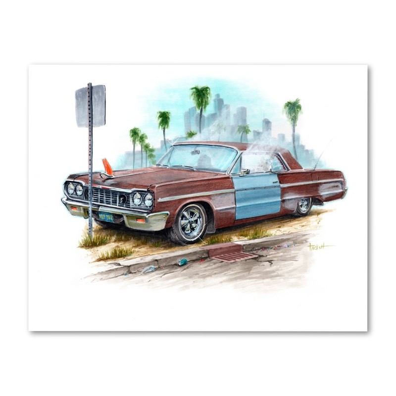 Cheech & Chong – Signed Art Print | 11×14 Retro Pop Culture Wall Art (Unframed)