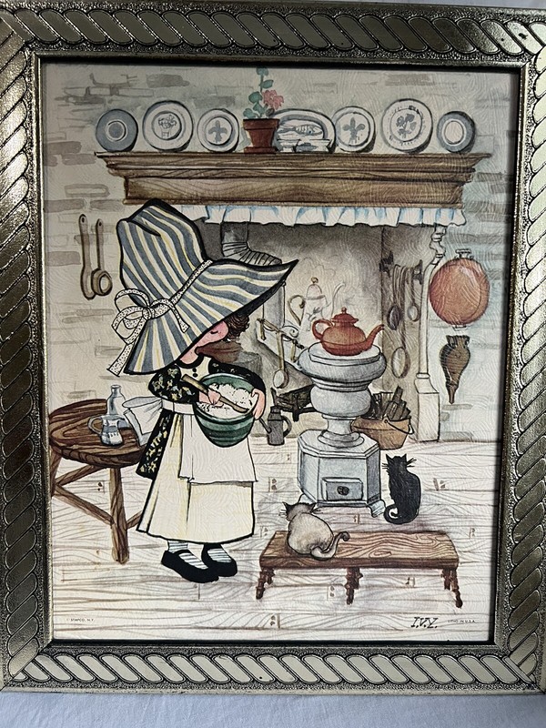 Holly Hobbie Lithograph Print