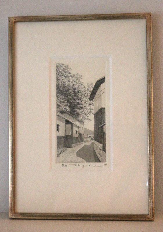 TANAKA RYOHEI – Narrow Road No. 2 – Copper Plate Etching and Aquatint