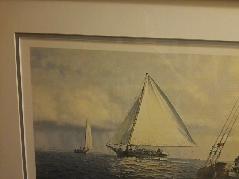 John M. Barber "Uncertain Weather" Limited, Numbered Edition Print, Free Shippin gallery