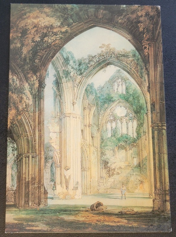 Art Card – Tintern Abbey – J.M.W. Turner – 4.5 x 7 Inches