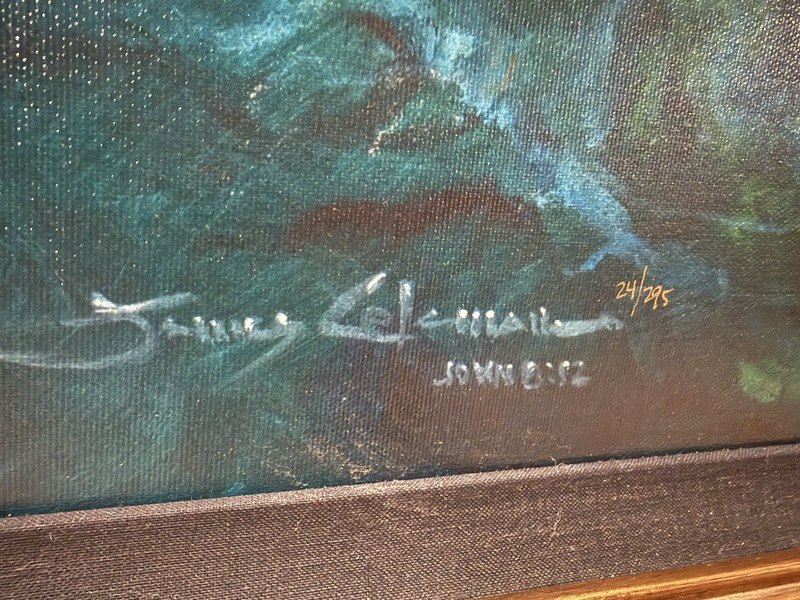 PILAR ON BY JAMES COLEMAN (FRAMED CANVAS GICLEE #24 Of 295 gallery