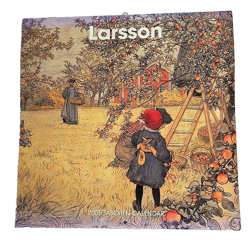Carl Larsson Swedish Artist 2005 Wall Calander Museum of Art
