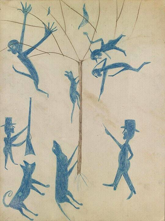Untitled By Bill Traylor Quality Print – Frame Me