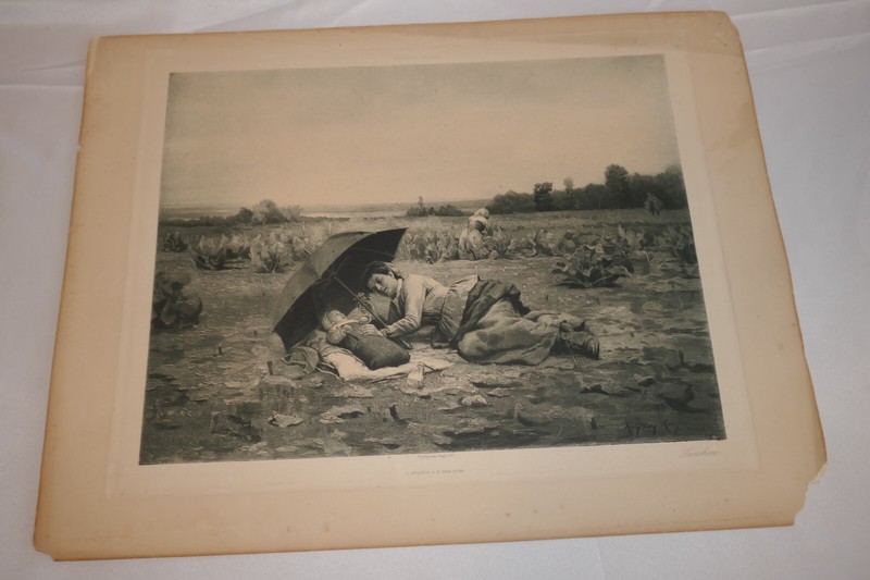Photogravure Art Prints Set of 7 (1800's - 1900's) gallery