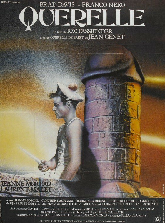 QUERELLE (Brad Davis/Franco Nero/Jeanne Moreau) film poster 5 - glossy A4 print