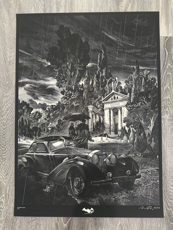 Nicolas Delort – Batman DC – Thomas & Martha Wayne – Reg Signed ed of 150