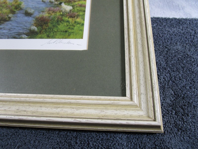 Lovely Vintage William Makinson Signed Limited Ed Print Fell Beck Ingleborough gallery