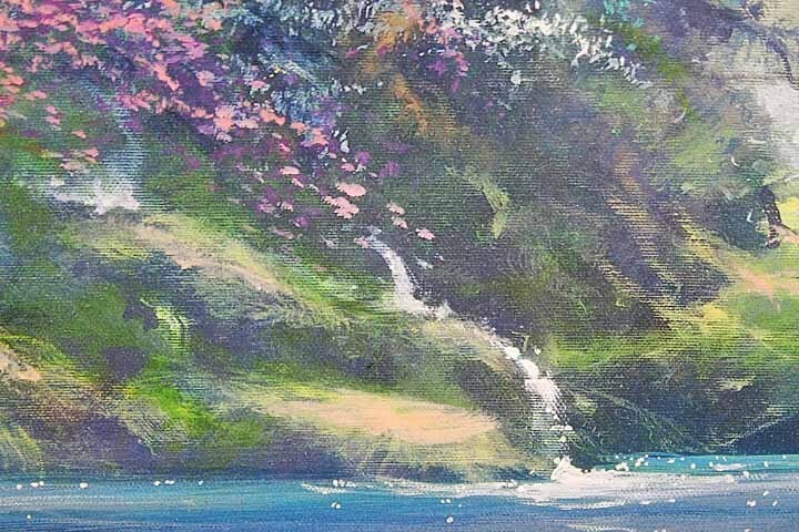 James Coleman Living Light Hand-Embellished Giclee on Canvas Framed Signed gallery