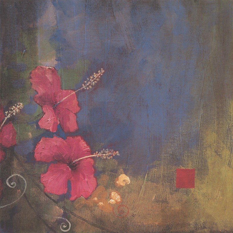 TROPICAL NINE PATCH II SET by DON LI-LEGER - 9PC INDIVIDUAL 12"x12" each CANVAS gallery