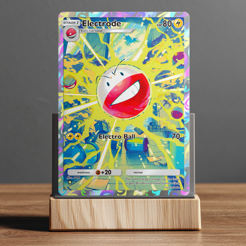 Electrode #235 Illustration Rare Pokemon TCG Pocket Genetic Apex Holo Card