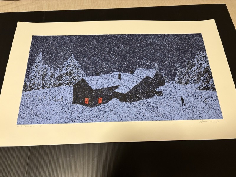 dan mccarthy Hot Chocolate 2008 Art Print Poster S/N /550