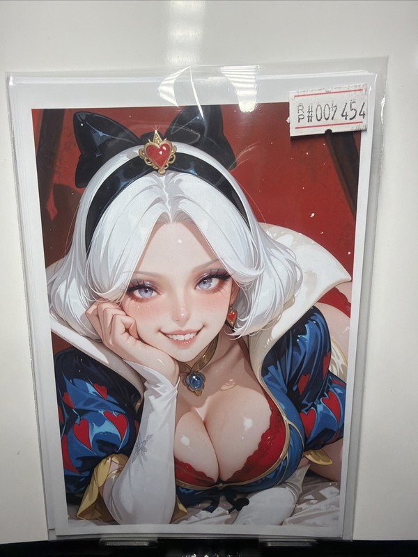SFW Full Artwork Anime Waifu Professional 4×6 Photo print Lot Of 5 Arts