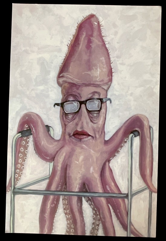 SQUIDBILLIES Art Prints Adult Swim Cartoon Network Early Rusty Lil Granny x/150 gallery