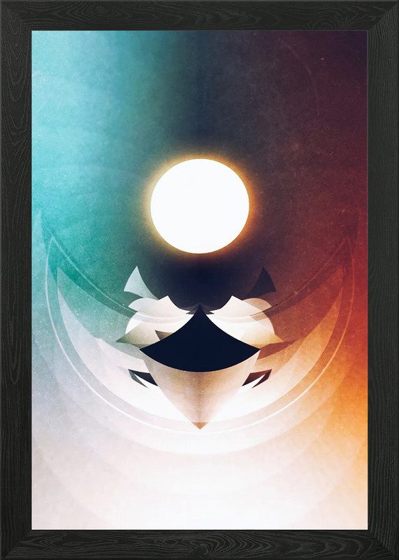 Transition 02 Framed Wall Art Poster Canvas Print Picture