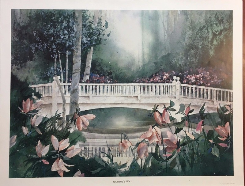 Nichols, David-Nature’s Way-Floral landscape-Art For Sale